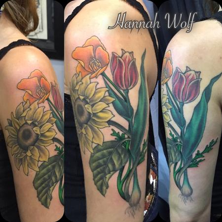 Tattoos - flower tattoo - 116446
